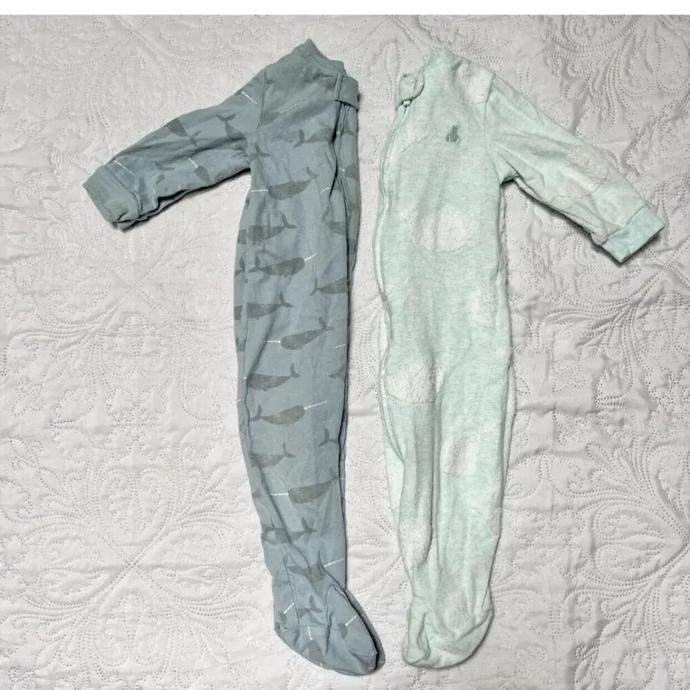 Gap Footie PJ Sleeper Bundle 6-9m